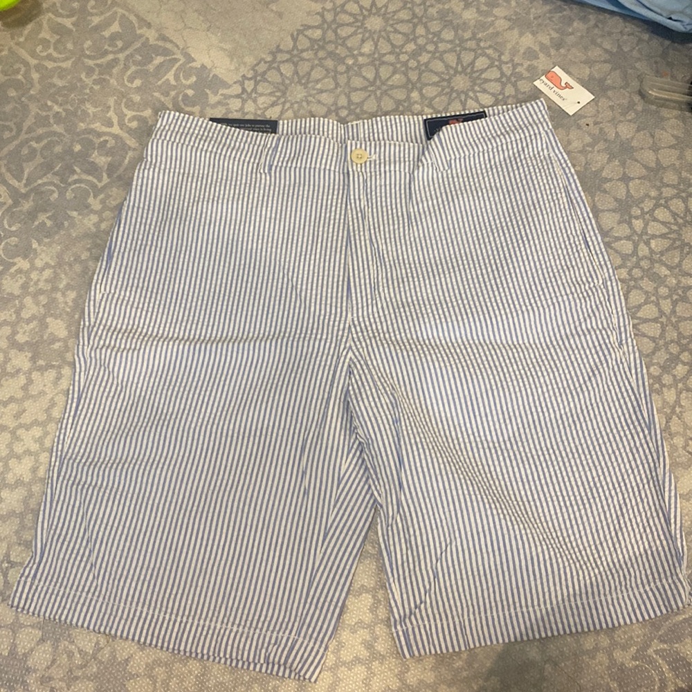 Brand new seer sucker vineyard vines mens shorts
